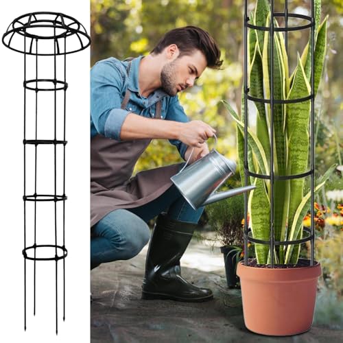 Support pour treillis anti-affaissement pour potager vertical de courgettes et vignes