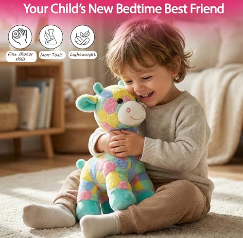 Image of Zest 4 Toyz Soft Toy for Girls (30 cm) | Baby Toys | Cute Stuffed Animal Plush Toy | Giraffe Soft Toy Cuddly Teddy Bear for Kids | Birthday Gift Girls - Multicolor