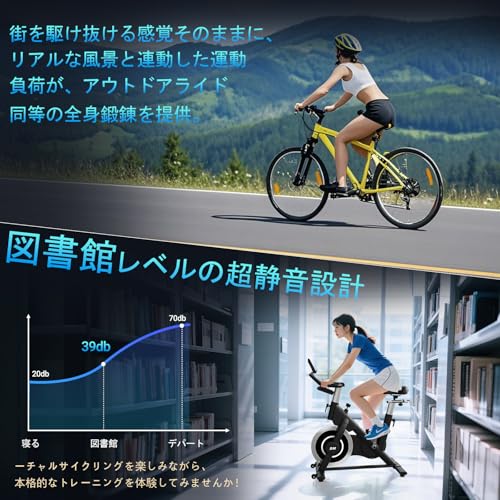 DMASUN エアロバイク スピンバイク の商品画像 3