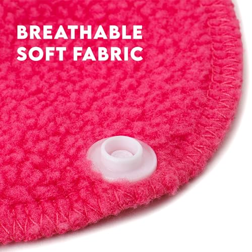 Re:Pad Reusable Sanitary Pads for women, | (3 Pads for moderate flow (Pink) + 1 Pad for heavy flow (Blue) + 1 Leak Proof Sanitary Pad Pouch) | Lasts Up To 1.5 Years | Skin... - Image 2