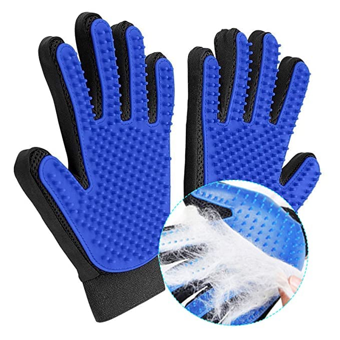 NT Enterprise Pet Grooming Glove Hair Remover Brush Gentle Deshedding Efficient Pet Mitt Pet Massage Gloves Left & Right Hand Draw Dogs Cats Horses Long Short Fur cat mitt brush (B0C65NB6J9) Amazon Price History, Amazon Price Tracker