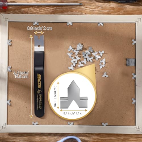 Image of Feekoon Glazier Point Driver with 100 Push Points, Black