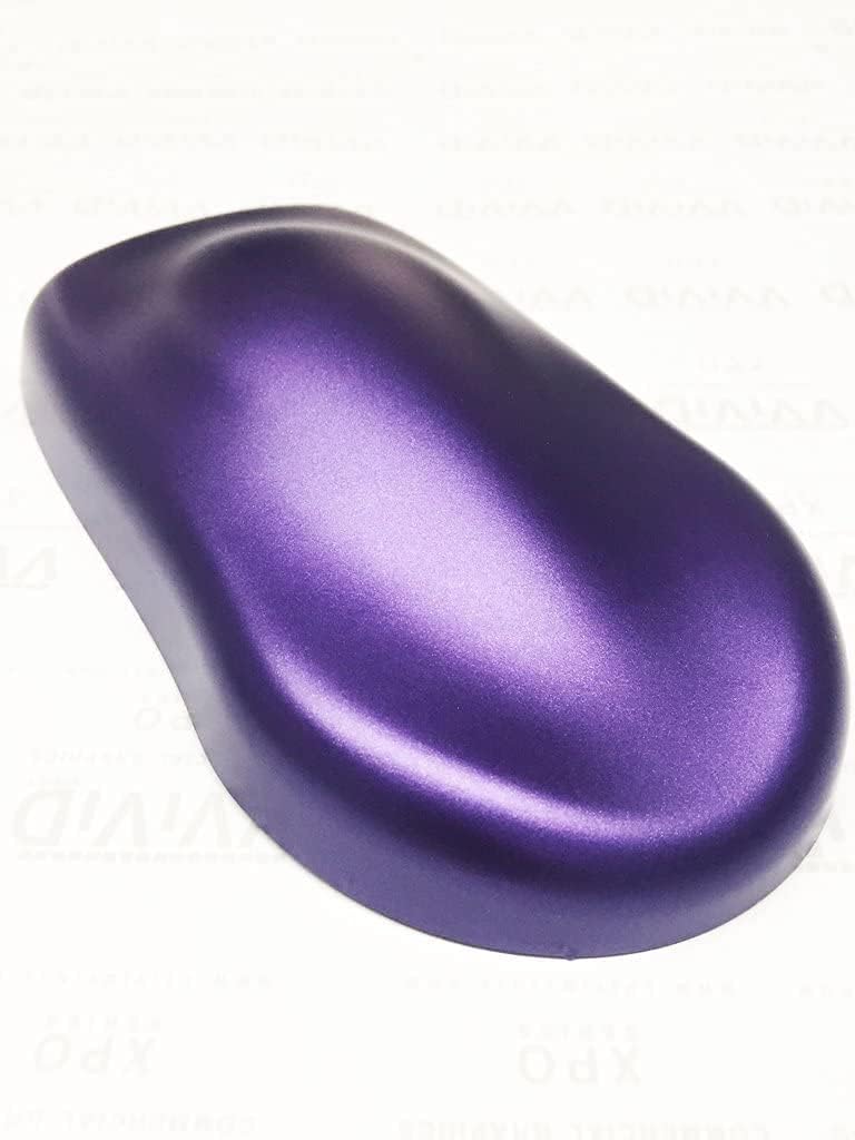 VViViD+ Premium Vinyl Wrap Film (50ft x 5ft, Matte Metallic Purple)