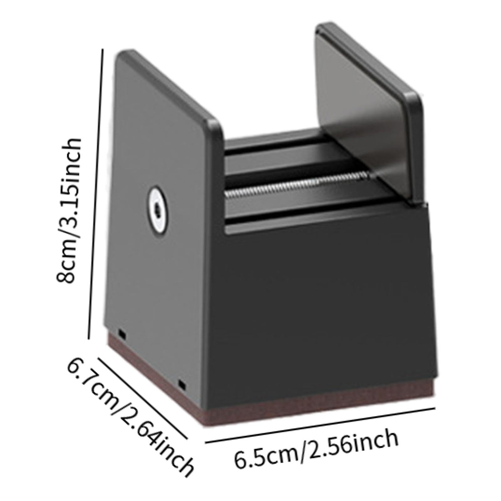 4 Elevadores de Cama, Bloques Antideslizantes para Muebles, Ideales para Sofás, Estantes Y, Negro, Altura 50 Mm