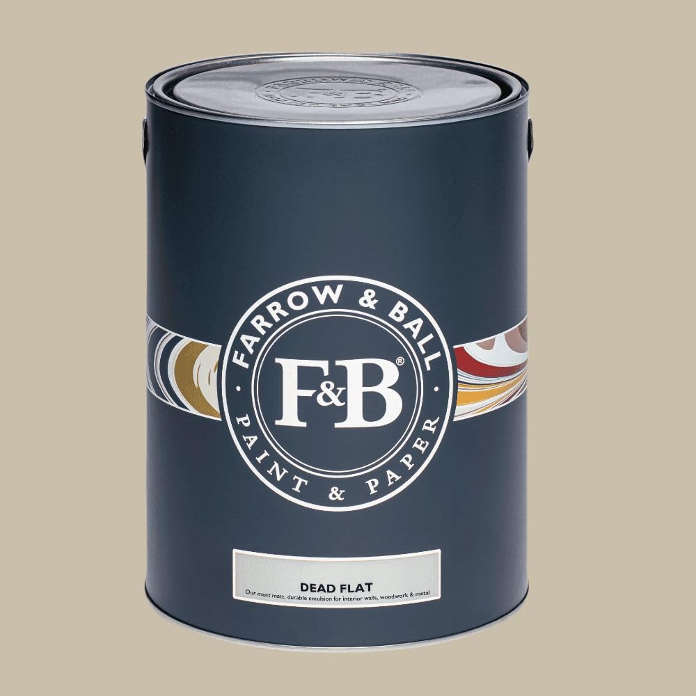 Paint Stop Mixed Colour Farrow & Ball Dead Flat 211 Stony Ground 5L