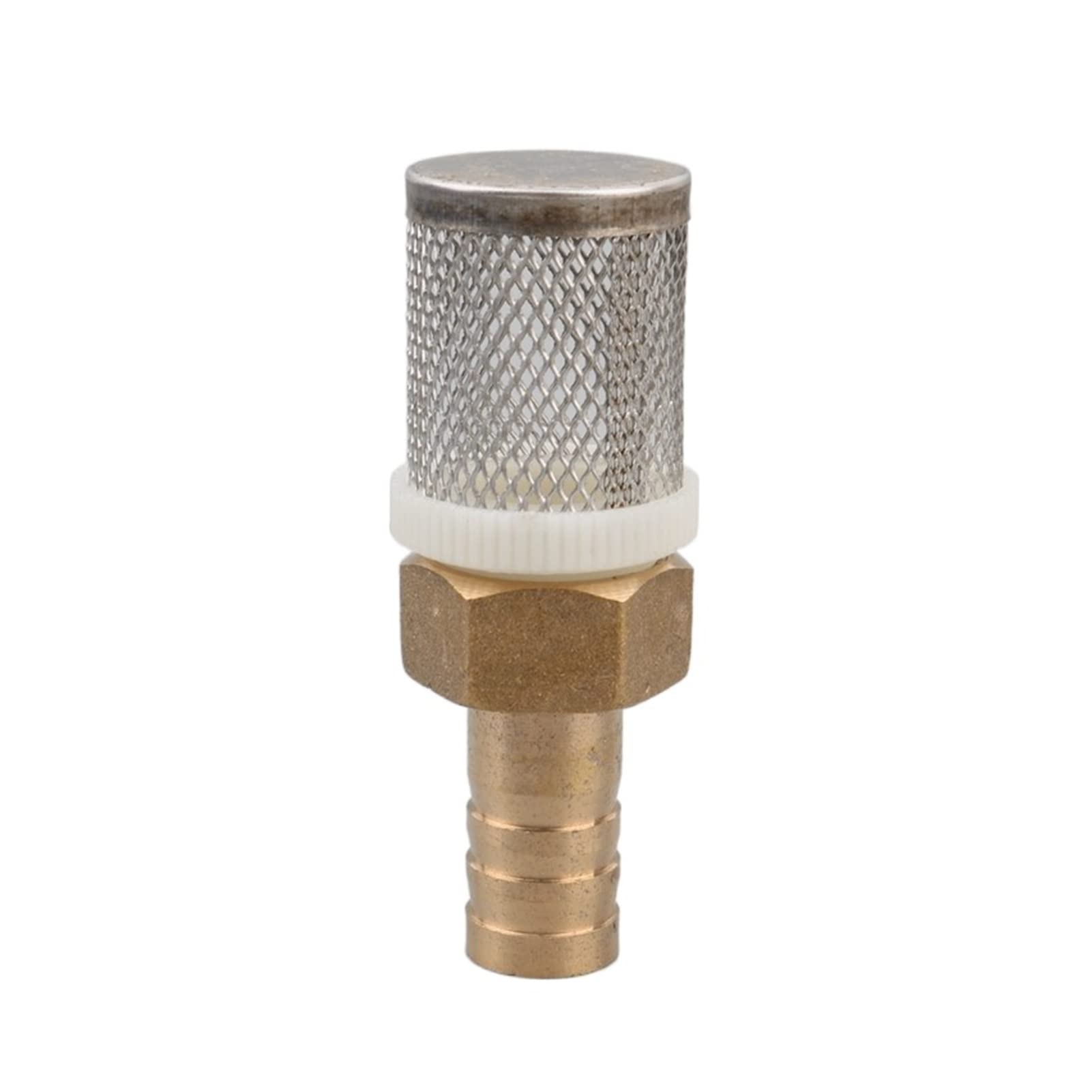 Filtro de Succión de Bomba de Agua, Filtros de riego de jardín de latón de 6 a 25 mm for Bomba de Lavado de Coches, Red filtrante.(12mm)