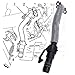 55587854 Pipe, Turbo Oil Return Pipe Tube for Chevy Cruze Sonic Trax Buick Encore 1.4L, Engine Turbocharger Oil Return Hose Line 55569839