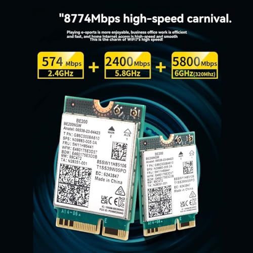 Tarjeta WiFi 7 BE200 para solucionar problemas de señal baja y desconexión en Windows 10 y 11 5