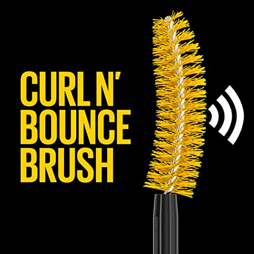 Maybelline New-York - Mascara Volume & Courbe - Colossal Curl Bounce - Teinte : Very Black - 10 ml (Lot de 2)