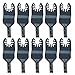 Produktbild reyee 10 Packungen oszillierendes Werkzeug Sägeblätter Zubehör Passform für Multimaster Power Tools wie fein, Dremel, Bosch, Makita, Dewalt, Black & Decker