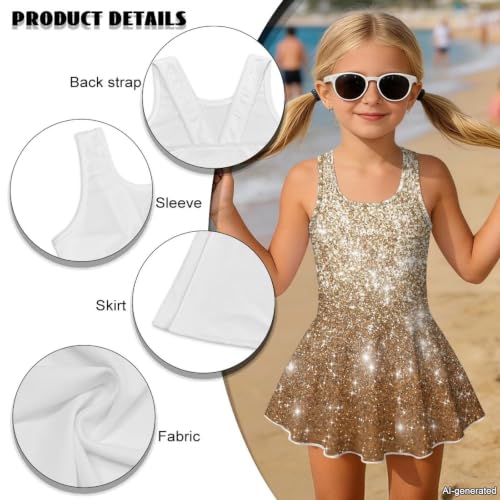Image of KEIAHUAN Gymnastics Leotards for Girls Sleeveless Bodysuit Dance Leotards Performance Costume