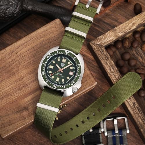 Image of watchdives Nylon Watch Band 20mm 22mm Multicolor Replacement Watch Straps for Men Women