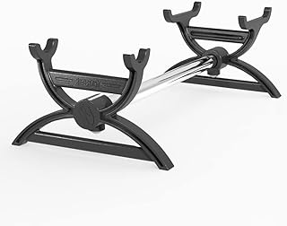 RampCrab RC Car Stand for AX24 Crawler Upgrades Parts, 1/24 RC Model car Display Stand for Axial SCX24 C10 Bronco Deadbolt JLU B-17 Gladiator Upgrades Accessories, SCX24 Front Axle & Rear Axle Stand