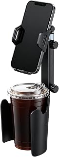 Cup Phone Holde | For Car 360 Degree Adjustable Universal Stable | Cell Phone Cup Holder Car Mount for SUV RV Truck Long Drive Short Trip Daily Commuting