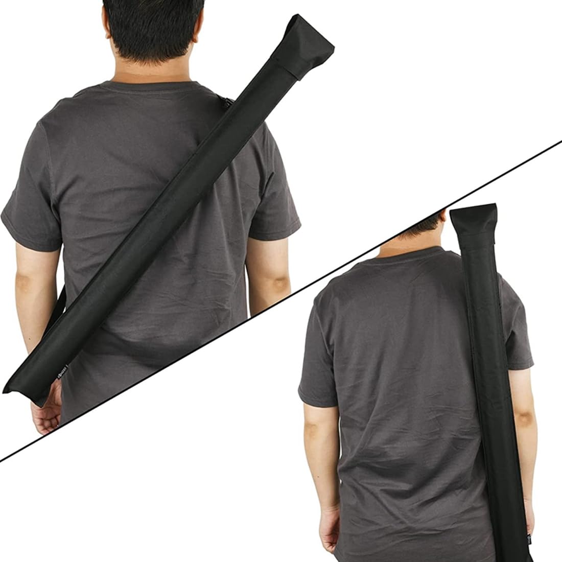 Étui à Baguette de Billard, Sac de Billard avec Sangle réglable, Sac à Baguette, Barre de Billard 1/2 3/4 pour Barres de Billard 1 Pcs
