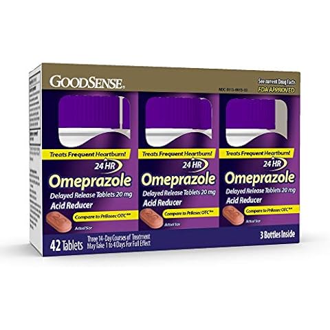 GoodSense Omeprazole Delayed Release Tablets 20 mg thumbnail
