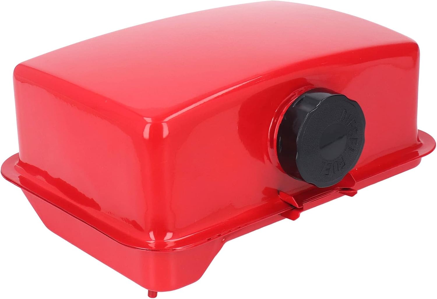 Focket Portable Fuel , 11x6.7x5in Iron Material Fuel Transfer , Gas Caddy with Oil Pipe for Engine Lawn Mowers Agricultural Machines Water Pumps Chemical