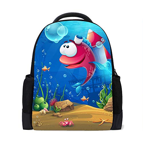 Sac à dos anti-pluie Chehong protégeant vos affaires de cours motif papillons Color3