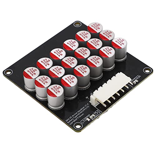 Ecualizador activo para baterías de 1,8 V a 4,5 V, tablero equilibrador de capacitores 6S con transferencia de energía para baterías de ion-litio, LiFePO4 y LTO miniatura 2