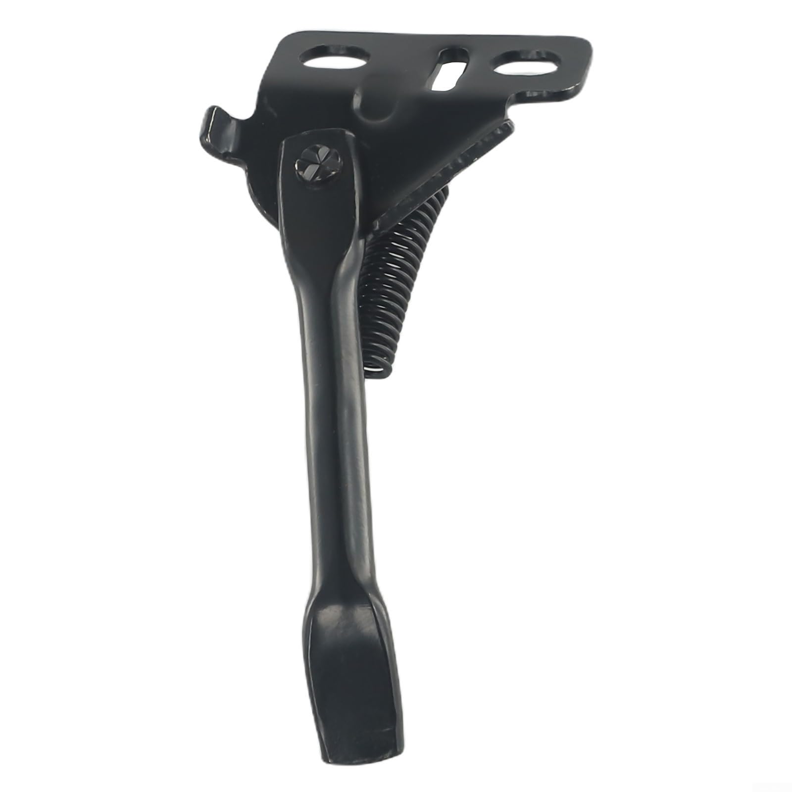 Electric Scooter Kickstand Side Stand Support Metal Parking Bracket Foot Rest for 8 Inch 10 Inch Scooters Stable Foldable Side Mount Stand Black (107cm)
