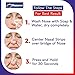 Massner Nasal Strips for Snoring, Medium 100 Pack - Extra Strength Anti Snoring Solution for Men, Women - Clears Air way to Breathe Better - Sleep Right, Snore Less - Stuffy Nose Relief for Congestion