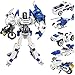 WJYLM Giocattoli Transformers, Ko Transformers Model Toys 5in1 Deformation Robot Car Model Boy Deformation Toys Giocattoli Regali per Bambini Heroes Rescue Bots.