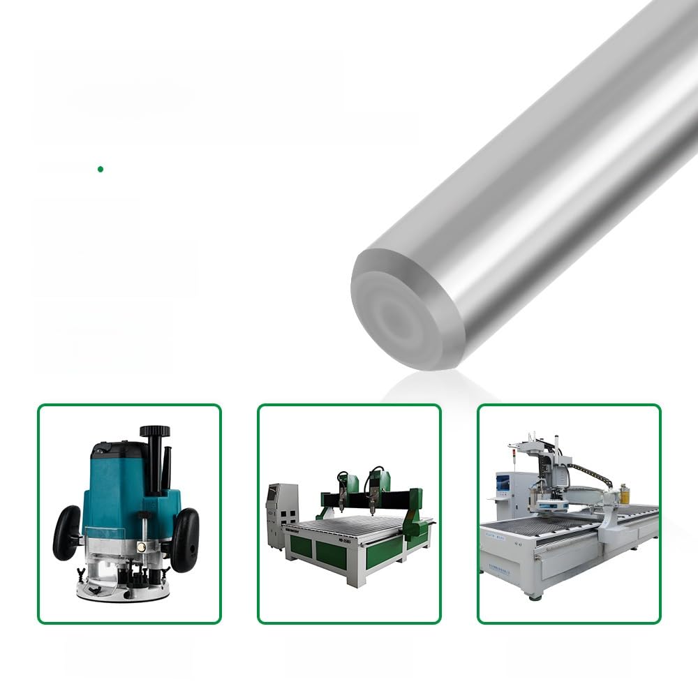 Set 4 Frese Router 1/4" con Rulli Superiore Inferiore Troncatura Legno