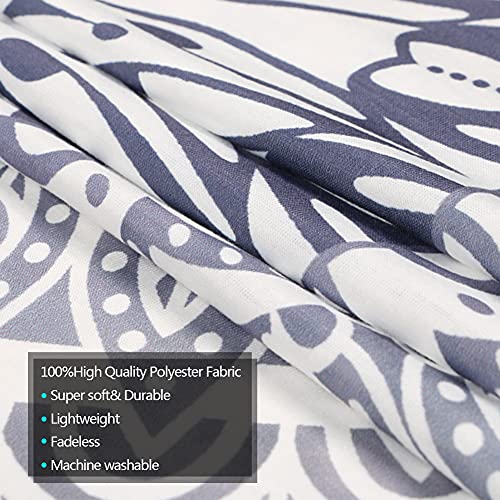 Dremisland Mandala wandtapijt, grijs en roze, lotustapijt, wandtapijt, Indiaas, Boheemse hippie, wandtapijt, doek… - Afbeelding 6