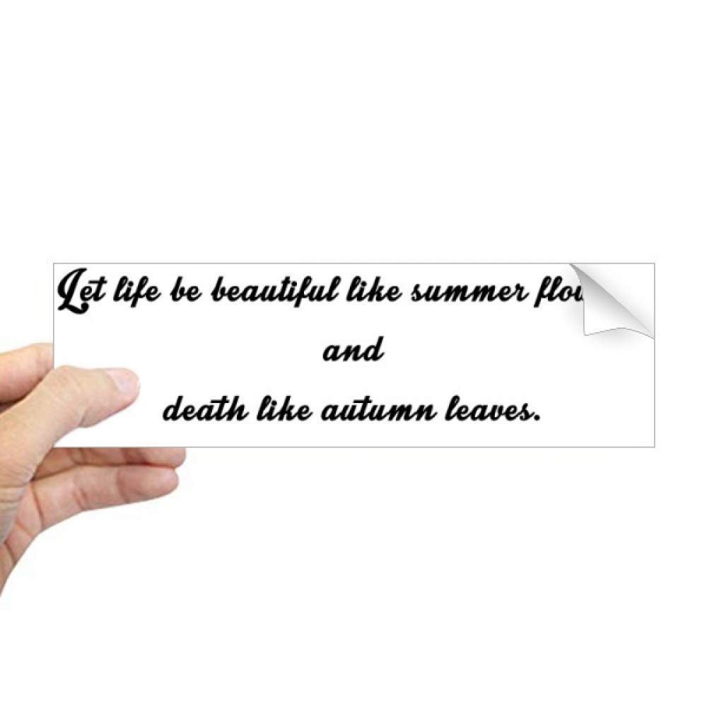 Sticker rectangulaire pour fenêtre et décoration de salon zen