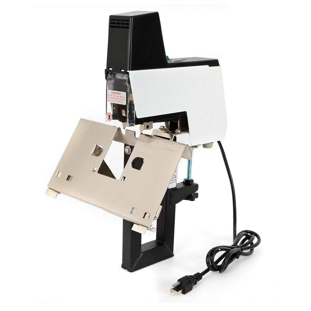Grapadora de silla de montar eléctrica, grapadora manual de alta resistencia de 220 V/110 V, máquina de encuadernación rápida de libros, 2-30 hojas con pedal, 220 V/50 Hz