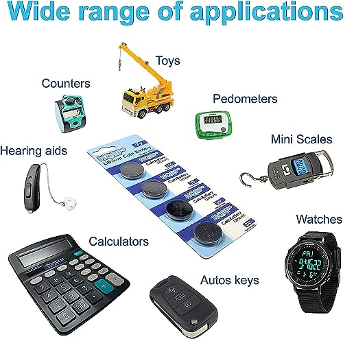 Batería HQRP CR2025 Pack 4 Compatible E320 1999-2005 miniatura 7