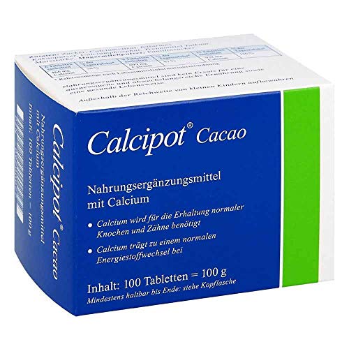 Preisvergleich Produktbild Calcipot Kautabletten, 100 St. Tabletten