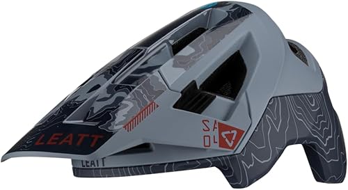 Miniatura 2 de Leatt Casco Bicicleta de Montaña AllMtn 4.0 V23 Titanio #L 23.2-24.8 in