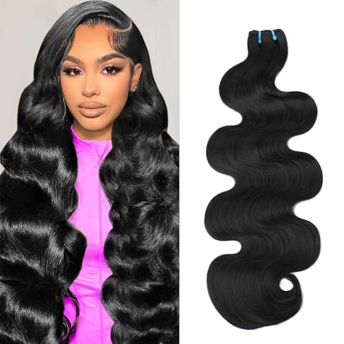 16A Raw Bundles Human Hair 100% Unprocessed Boutique Indian Virgin Hair,16 Inch Body Wave Bundles Human Hair, Triple Lifespan, Reusable