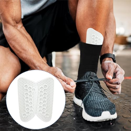 Image of PROBEROS Shin Guard 2 Pcs Silicone Honeycomb Pads for Football