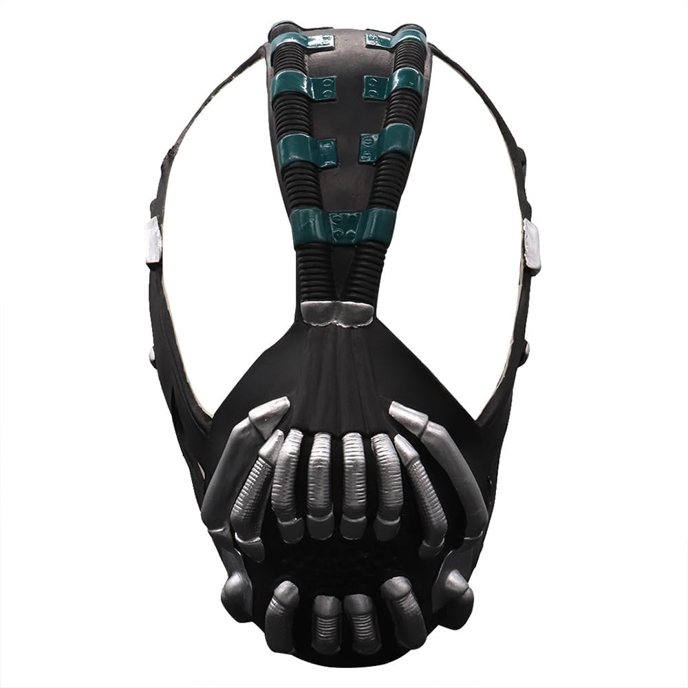Bane Mask Dark Knight Rises Bane Face Mask Halloween Carnival Fancy Dress Cosplay Costume Props for Adults