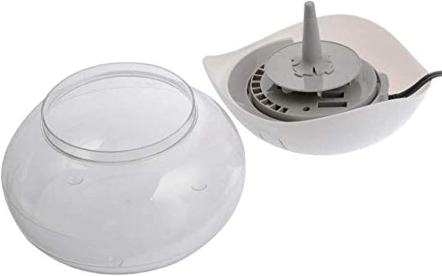 Other Leaf Shaped Electrical White Air Revitalizer Humidifier - 1800ml, 13W, 24H, Touch Control, Manual Mode