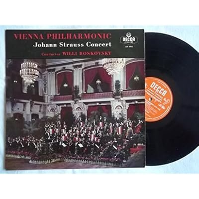 LXT 5432 Johann Struass Concert Vienna Philharmonic Boskovsky LP