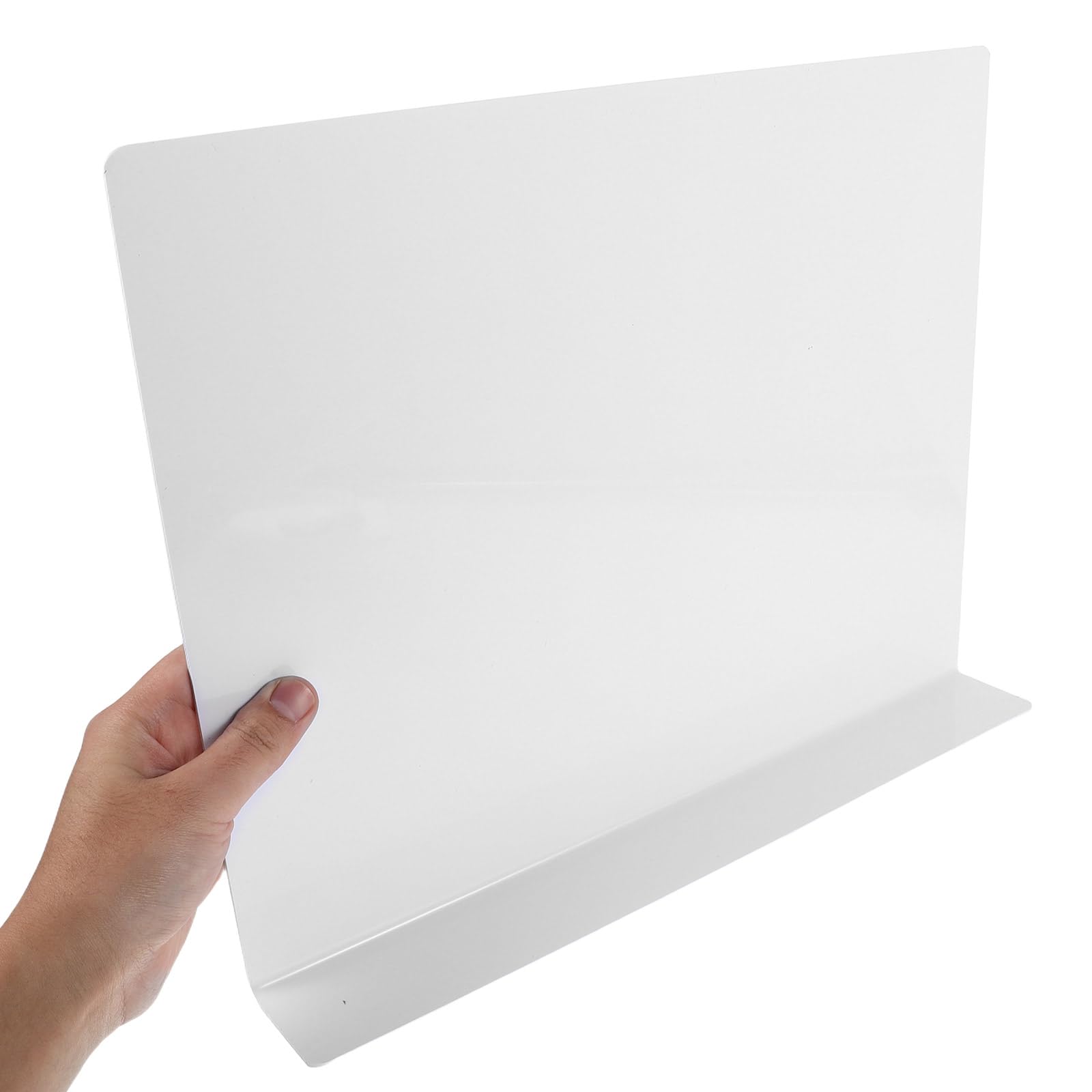 SHINEOFI Protezione Igienico e Facile da Pulire Anti-Schizzi in Acrilico Bianco para Schizzi da Cucina per Lavello e Lavabo per Bagno e