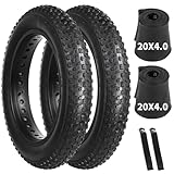 yeesport 2 Pack Fat Tire 20x4.0 Folding Ebike...