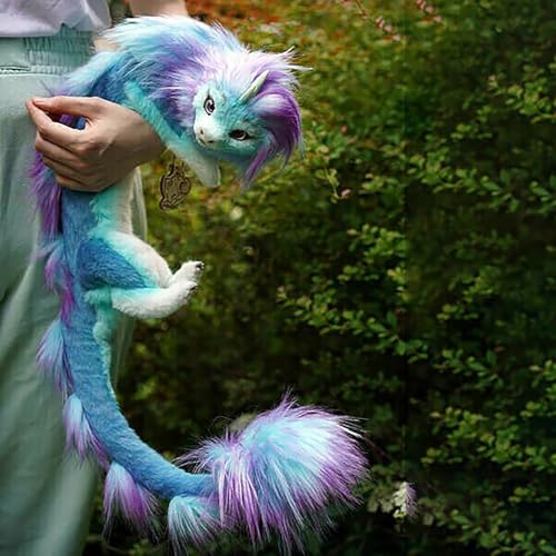 Der letzte Drache aus Plüsch- 60 cm Drachenplüsch, handgefertigtes Plüschspielzeug, drache kuscheltier- Weiches Kuscheltier für Kinder & Erwachsene– Perfektes Deko- und Geschenkspielzeug für Zuhause
