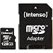 Intenso Premium microSDXC 128GB Class 10 UHS-I Speicherkarte inkl. SD-Adapter (bis zu 90 MB/s), schwarz