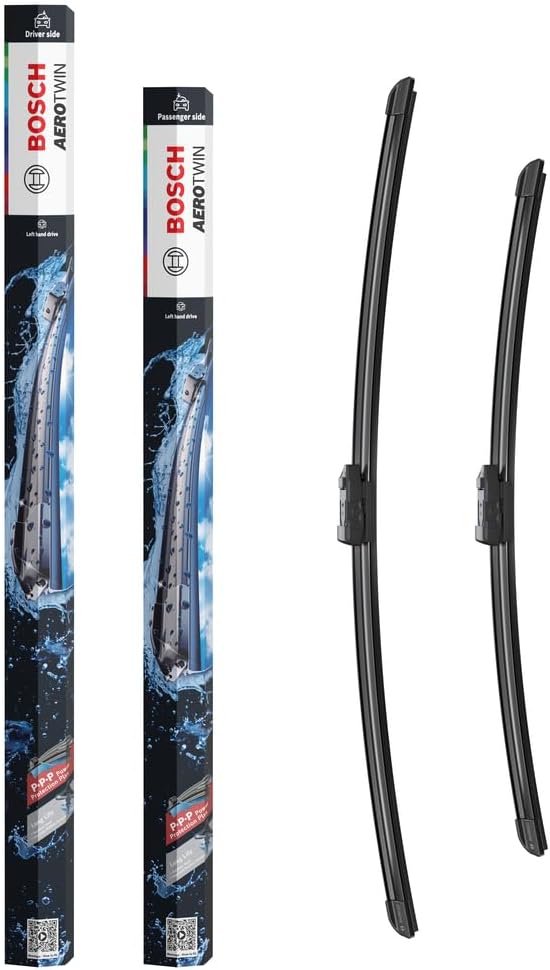 Bosch eA638S Aerotwin Windscreen Wiper, Length: 650/530 mm, Set for Windscreen