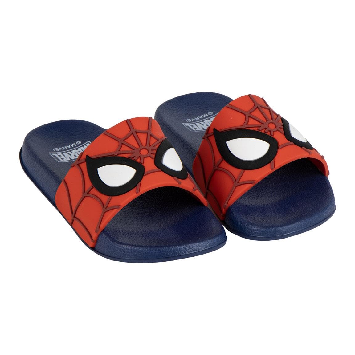 Disney Spiderman Ciabatte da bagno per bambini, sandali da spiaggia – Spider-Man bambini ufficiali Marvel Avengers