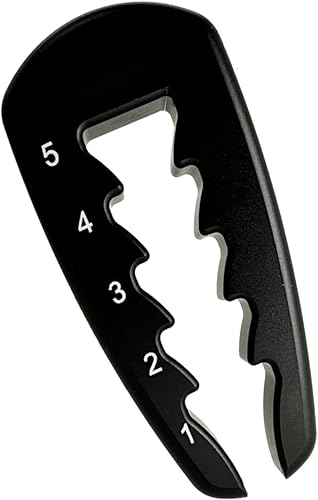 Golf Tee Height Adjuster - Premium Tee Height Setter Elevator Tool Height Measur