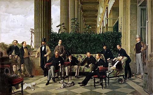 Lienzo decorativo para pared de salón o dormitorio, pintura de París de 60x90cm estilo vintage