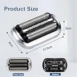 Elfinfi Cabezal de Afeitado Compatible para Braun Series 7 (73S), Cabezal para Braun Serie 7, Cabezal de Afeitado Afeitadora para Braun Serie 7 Compatible con 7020s 7085cc 7027cs 7071cc