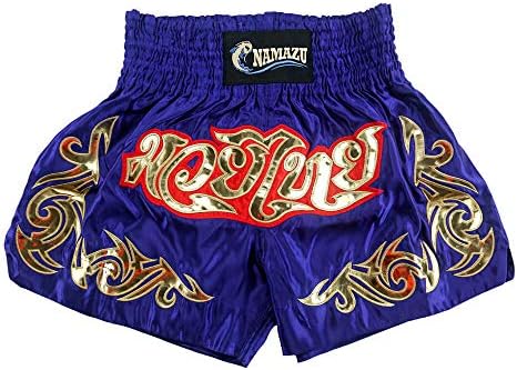 NAMAZU Muay Thai Shorts for Men and Women, High Grade MMA Gym Boxing Kickboxing Shorts.