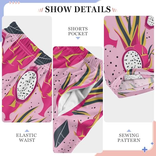 Pajama Bottoms, Dragon Fruits Sleeping Pant Lounge Wear Pajamas Long Pants Sleepwear Pjs4