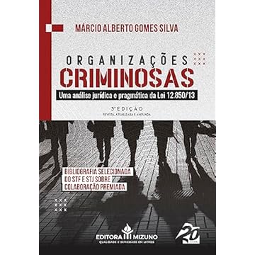 Capa do livro Organizações Criminosas 3ª Edição